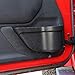 Savadicar DoorPocket Front Door Storage Pockets Organizer Box for 2011-2018 Jeep Wrangler JK JKU 2/4-Door, Door Net Pocket Replacement, Black