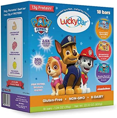 Luckybar Paw Patrol Variety Pack, Assorted Flavors (18 ct.)