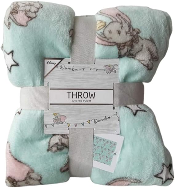 dumbo white fleece blanket