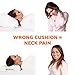 SOFTaCARE Contour Pillow Soft Cervical Pillow – Memory Foam Orthopedic Pillow – Premium Neck Support Pillow with Bamboo Cover – Best Cervical Neck Pillow for Side & Back Sleeper. Sleep with Comfort!