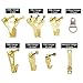 Hilitchi Picture Hangers, 160-Pcs Professional Frame Hanging Picture Hanging Kit Hanger - Heavy Frame Hooks for Wall Mounting Holds 5-100 lbs