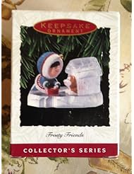 Home: Frosty Friends 14th in Series 1993 Hallmark Keepsake Ornament QX4142