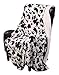 Regal Comfort Sherpa Luxury Throw Western Style Cow Print