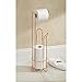 iDesign Classico Toilet Paper Roll Holder Stand Plus-Copper, Set of 1