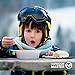OutdoorMaster Kids OTG Ski Goggles - 2-Pack Over Glasses Kids Ski Goggles, 100% 400UV Protection - for Kids & Youth - Black/Grey (VLT 10%) + Black/L.Blue (VLT 60%)