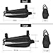 MOREZONE Bike Triangle Frame Bag, Bicycle Pouch Under Seat Top Tube Pack Water Resistant (L)