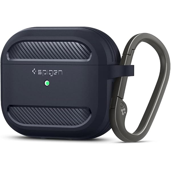 Amazon.com: Spigen Rugged Armor Designed for Airpods Case Cover