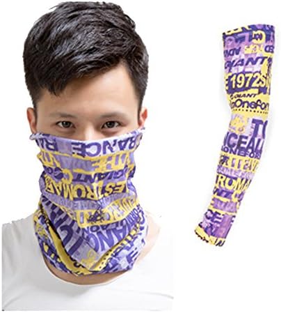 Actual Tattoo Arm and Scarf Sleeve Men and Women Protection Breathable Outdoor Basketball Sports Wrist Sunscreen Keep Warm Fishing Gloves