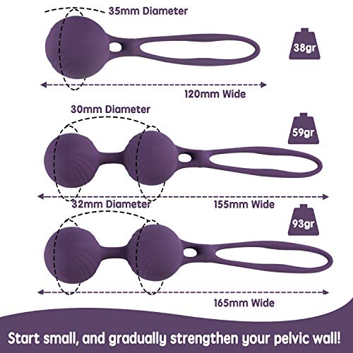 Kegel-Palline-Set-di-RAVLOVEConsigliate-dai-Medici-per-il-Controllo-di-Esercizio-Rinforzamento-dei-Muscoli-Vaginali-Esercizi-del-Pavimento-Pelvico-Kit-Bladder-Control-e-Incontinenza-Dispositivo