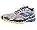 Saucony Men's Guide 8 Running Shoe,White/Blue/Citron,11 M US