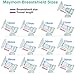 Maymom Pump Parts for Spectra S1, S2, 9 Pump; Incl Flange, Valves, Backflow Protecor, Bottle Changer (Flange 24 mm, Kit n Bottle Converter Tubing)