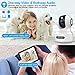 [Update] Baby Camera Monitor,allcaca 1536P Wireless IP Camera Smart Security Camera Pet Camera Monitor with Night Vision Motion Detection Remote Control Pan/Tilt/Zoom 2-Way Audio for Baby/Pet/Elder