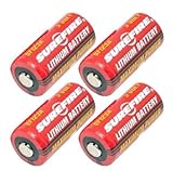 SureFire SF123A 3-Volt Lithium Battery-4-pack