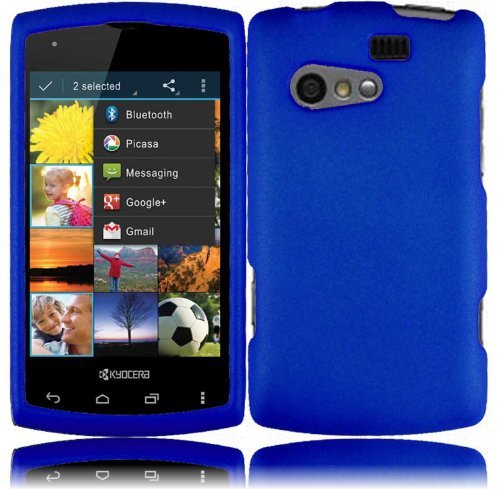 For Kyocera Rise C5155 Hard Cover Case Blue