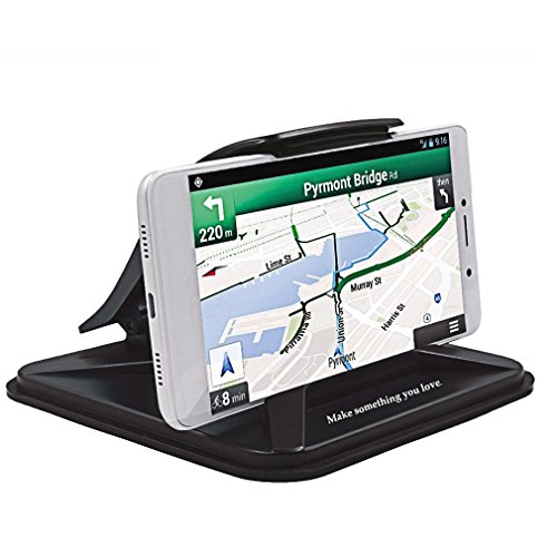 Cell Phone Holder for Car, Non-slip Dash Pad Car Phone Mount GPS Holder for iPhone 7 Plus 8 Plus X Samsung Galaxy Note 8 S8 Plus S7 and 3-7 inch Smartphones