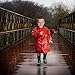 Disney Pixar Cars Little Boys' Lightning McQueen Waterproof Outwear Hooded Rain Slicker - Toddler (4/5) Red