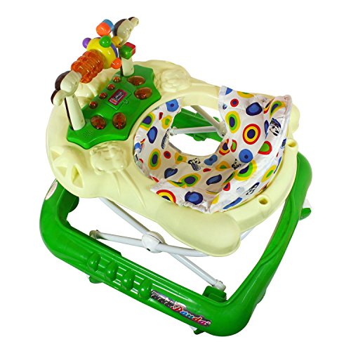 Panda Musical Baby Walker With Tray Adjustable Height 6 Months