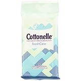 CottonelleFresh Care Flushable Cleansing Cloths, Color May Vary 10 ea (Pack of 4)