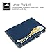 Fintie Case for iPad Mini/Mini 2 / Mini 3 [Corner Protection] - [Multi-Angle Viewing] Folio Smart Stand Protective Cover with Pocket, Auto Sleep/Wake for Apple iPad Mini 1 / Mini 2 / Mini 3, Navy