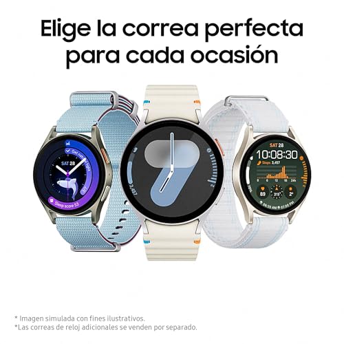 Galaxy Watch7 - Bluetooth, Smartwatch 44mm, Control de Salud, Seguimiento Deportivo, Color Verde, Garantía 3 Años + 1 año Extra (Versión española)