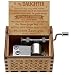 Wooden Hand Shake Music Box Antique Carved Christmas Birthday Party Gift 1PC