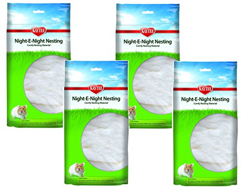 Kaytee Night-E-Night Nesting Material, 35 Grams Each (4 Pack)