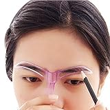 Sankuwen Professional Makeup Grooming Drawing Blacken Eyebrow Template, Random Color