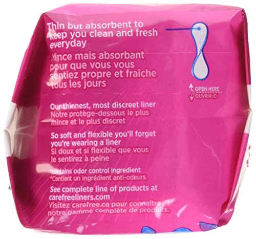 Carefree Acti-Fresh Body Shape To Go Pantiliners Thin Unscented - 22 each