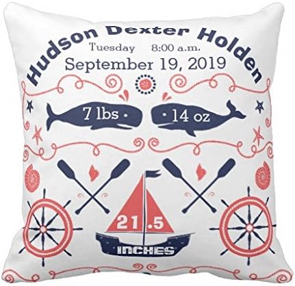 Nautical Navy Coral Nursery Baby Boy 
