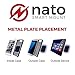 Nato Smart Mount - Multi-Purpose Magnetic Holder for Phones, Tablets, and Devices - Universal Stability in Cars, Homes, and Offices