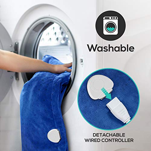 Full Body Electric Heating Pad Portable Washable Large Warming