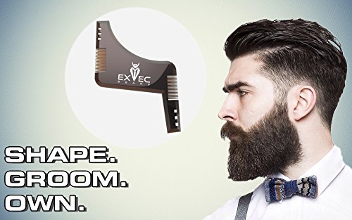 Exec-Beard-All-in-One-Beard-Comb-and-Shaping-Template-Tool