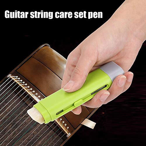 Huairdum Guitar String Lubricant Pen, StrinCg leaner Derusting Anti-Rust Lubricant Pen Accessories for Guitar Cello Violin Piano String Instruments(#2)