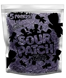 SOUR PATCH KIDS Purple Grape Soft & Chewy Candy, 5