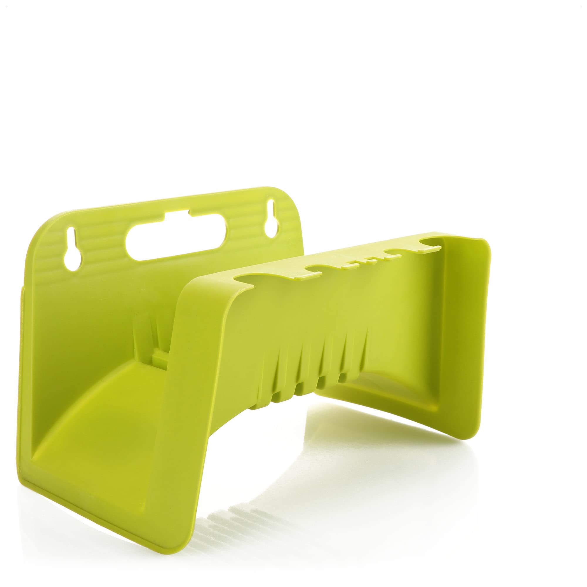 COM-FOUR® Garden Hose Holder - Hose Holder for Garden, Basement and shed - wall Holder for Garden Hose (1 piece - Green)