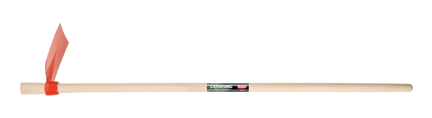 POLET C/M 180 Azada con Mango 180/120 mm Rojo y Madera: Amazon.es ...
