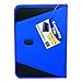 C-Line Expanding File with Zipper Closure, 13-Pocket, Tabbed Dividers, Blue (48105), letter