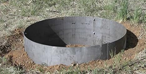 Amazon Com 36 Diameter X 14 Deep Steel Metal Fire Pit Ring Liner Insert Only Fire Bowl Garden Outdoor