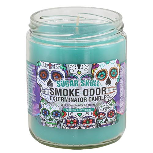 Smoke Odor Exterminator Candle, Sugar Skull - Image 2
