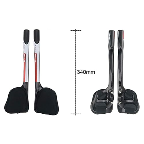 Aero Bars Triathlon Handlebars Road Bike Arm Rest Handlebars 340mm