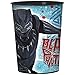 Black Panther Childrens Party Favors - 12 Black Panther Plastic Favor Cups & 12 Sheets of Black Panther Licensed Stickers