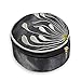 Travel Jewelry Case - Embroidered Chrysanthemum (Gray)