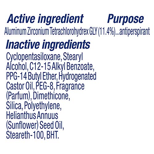 Dove Antiperspirant Deodorant Stick No White Marks on 100 Colors Clear