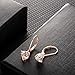 Buyless Fashion Girls And Women Dangle Earrings Rose Gold CZ Fashion Jewelry - EDGRSGHRT