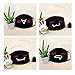 Teenitor Cotton Mask, 4 Pack Super Cute Kawaii Fashion Mask Emoticon Mouth-Muffle Kaomoji Anti-Dust Cotton Mask for Boys and Girls