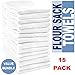 Simpli-Magic 79146 Flour Sack Kitchen Towels, Pack of 12, White