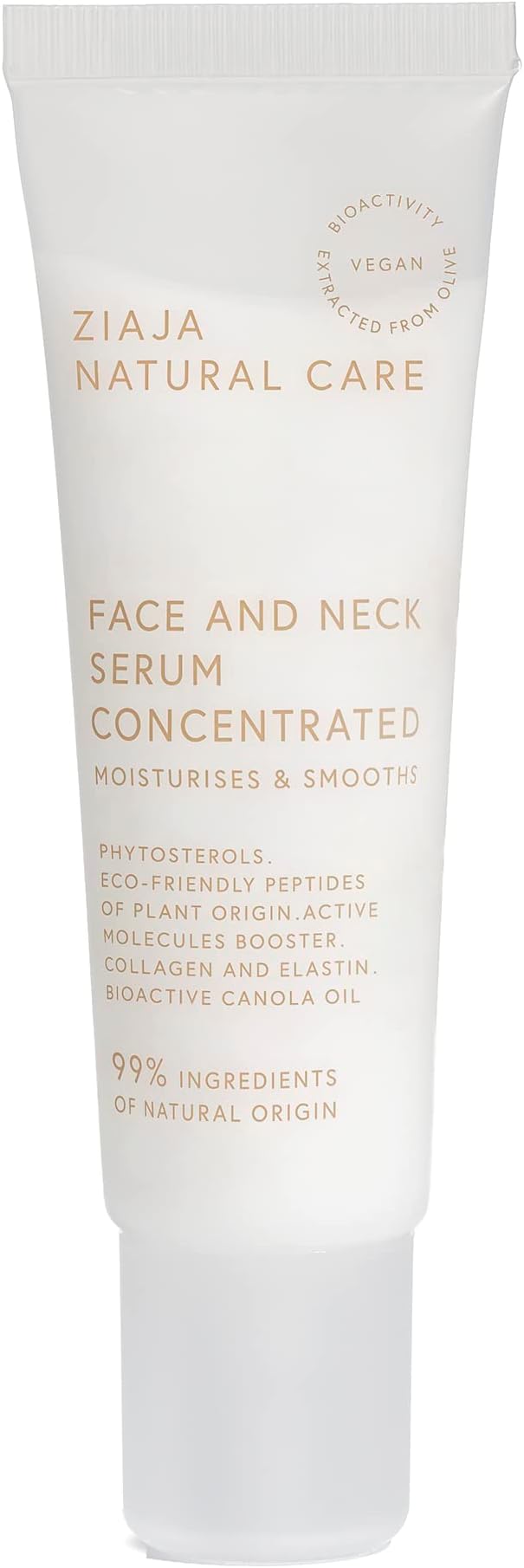 Ziaja Natural Care Concentrated Face Neck Serum 30ml Anti-Aging Moisturising