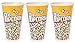 Better crafts Set of 3 Yellow popcorn bowl tubs. 7 x 4.5 inches. Perfect for having a movie night at home, parties, and more!