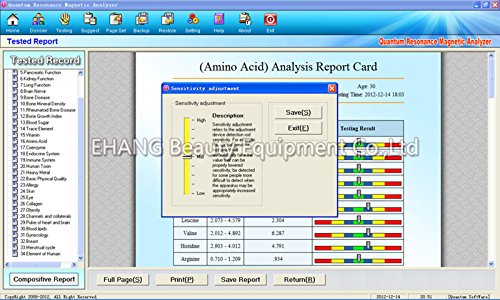 HiiBaby Quantum Magnetic Health Analyzer with 42 Reports 3rd Generation 4.3.0 software suitable for all windows system (Korean)