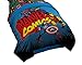 Marvel Superheroes Twin/Full Comforter - Super Soft Kids Reversible Bedding features Captain America and Iron Man - Fade Resistant Polyester Microfiber Fill (Official Marvel Product)